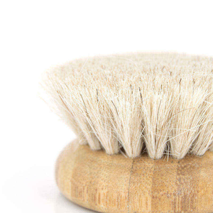 Cepillo de Cocina con Base de Bambú Ecológico y Cerdas Naturales de Plantas, Cabezal en Forma de Abanico para Limpiar Ollas, Sartenes y Fregaderos, No Raya y Apto para Alimentos - Product Image 5