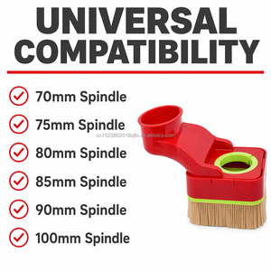 Nouvelles Bottes de Protection Anti-Poussière JLE CNC TECH 70/75/80/85/90/100/Free Fall pour la Fabrication de Mandrins de Brosses de Machines CNC et Routeurs - Product Image 6