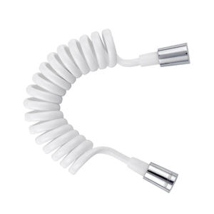 1 M 1,2 m 1,5 m de plástico blanco PU <span class=keywords><strong>ducha</strong></span> flexible <span class=keywords><strong>manguera</strong></span> extensible de alta calidad teléfono <span class=keywords><strong>manguera</strong></span> tubo - Product Image 1