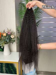 ผมแท้เปรูแบบตรงหยักศก 9A เกรด Remy  แบบเป็นมัด 100% ผมเวอร์จิน ความยาว 10"-30" สำหรับต่อผม - Product Image 2