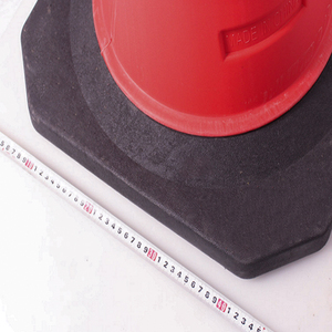 Cono de seguridad de plástico PE, solución de seguridad naranja de alta calidad, 1000MM, 5 KG - Product Image 5