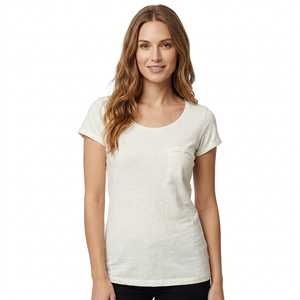 High Street Vintage Unisex Oversized Heavyweight 100% Cotton Eco-Friendly Sequined Front Short Sleeve T-<b>Shirts</b> O-Neck Letter - Product Image 1