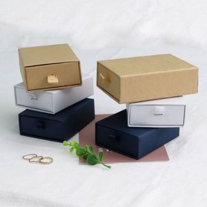 Custom Paper Box logo Printing <b>Small</b> Gift Necklace Ring Jewelry Ring Display Tray Insert <b>Small</b> <b>Drawer</b> Jewellery Box - Product Image 4