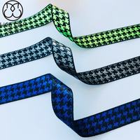 Cinta Elástica de Alta Elasticidad en Varios Colores, Cinta Elástica Jacquard, Banda Elástica para Prendas, Equipaje y Accesorios