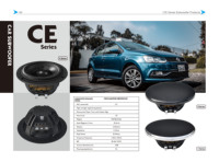 DIBEISI professionnel SVC subwoofers bass ccar subwoofer haut-parleur 3.5 pouces subwoofer CE3510ABC