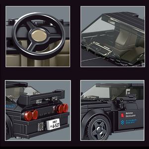 Good Selling Mini Famous Sports <b>Car</b> Series AE86 Assembled ABS GTR Creative Play Model Building Blocks <b>Toy</b> Boy Gift OEM Wholesale - Product Image 5