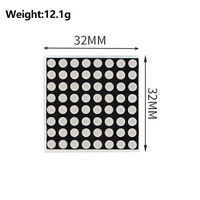 Module de contrôle matriciel MAX7219, module d'affichage LED contrôlé par microcontrôleur, fabriqué en Chine