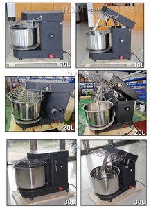 Mini Máquina Amasadora <span class=keywords><strong>de</strong></span> Masa Eléctrica Comercial Espiral <span class=keywords><strong>de</strong></span> 3kg, 5kg, 7kg, 10kg, 20kg, 30kg - Product Image 5