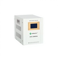 MINGCH monophasé 120V 220V 230V SVC 5KVA 10 KW 10KVA 15KVA 20KVA servomoteur en cuivre régulateur de tension automatique stabilisateur