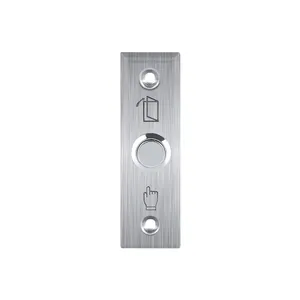 Dc 12v/24v Stainless Steel Remote Control No Touch Infrared Sensor Access Control Exit Door Release Push Button Switch