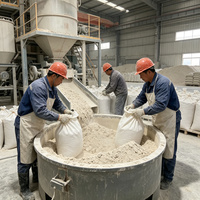 Fournisseur d'usine – Matériau réfractaire coulable léger et isolant 1580-1770°C, faible conductivité thermique, 40 % Al2O3, marque Huaqing