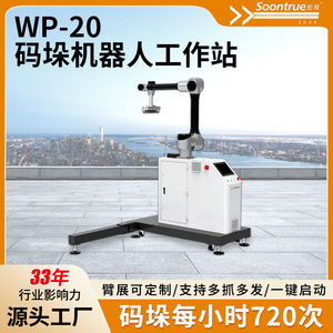 หุ่นยนต์พาเลทไทซ์ WP-20 แขนหุ่นยนต์อุตสาหกรรมเซอร์โวไฟฟ้า สำหรับงานโลจิสติกส์ บรรจุภัณฑ์ และอุปกรณ์จัดการตู้คอนเทนเนอร์ - Product Image 5