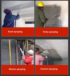 X10 هاون يعمل بالديزل عالي الجودة يستخدم لتجصيص الجدران وبناء المزارع مع خلاط - Product Image 6