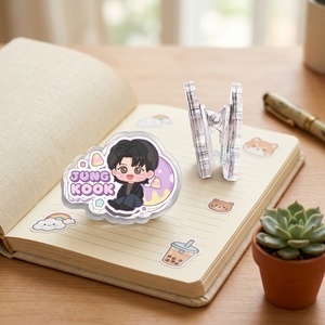 สินค้าเคป๊อปแบบกำหนดเอง คลิปอะคริลิกและพีพี ลายตัวละครวงเคป๊อป<span class=keywords><strong>ชาย</strong></span>และตัวการ์ตูน ของใช้ในชีวิตประจำวันสำหรับทุกเพศ - Product Image 3