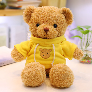 Sản Xuất Tùy Chỉnh Logo Gấu Đồ Chơi Mềm Brown Thú Nhồi Bông Teddy <span class=keywords><strong>Bear</strong></span> Đồ Chơi Sang Trọng Cho Bé Trẻ Em - Product Image 4