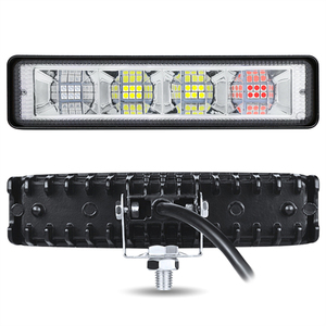Hot Bán 6500K Phông Chữ 4 Lỗ Với Đèn Flash 24LED Làm Việc Ánh Sáng Off-Road Xe Sửa Đổi Sửa Chữa Ánh Sáng Xách Tay - Product Image 1