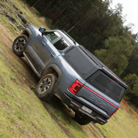 Couverture de benne rigide rétractable en aluminium imperméable pour Toyota Vigo Double Cabine & Capote & Couvre-benne & Topper de camion