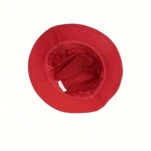 Custom Reversible <b>Bucket</b> <b>Hats</b> Polyester Cotton Bob <b>Hats</b> Full Printing for Daily Fishing Scenes-Featuring Cartoon Leaf Argyle - Product Image 3