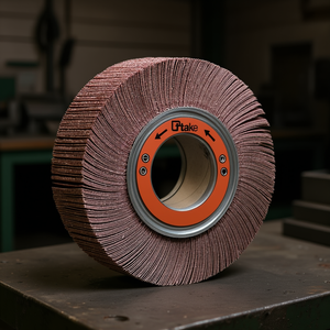 Disco Abrasivo de Tela Corundum Ttake con Orificio, 250x30x100 mm, Grano 320 - Product Image 3