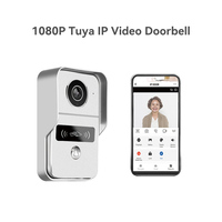 Tuya Smart Video Timbre WiFi 1080P Video Intercom Timbre Cámara IP Audio bidireccional Funciona con Alexa Echo Show Google Home