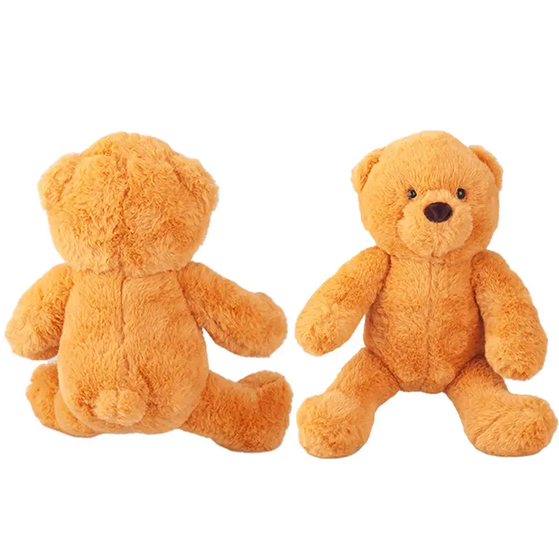 Leyan Teddy Bear toptan özel Logo marka giysi toptan kahverengi oyuncak peluş ayı çocuk için oyuncak hediyeler Unisex Teady ayı CN