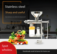 Nouvelle Mini Presse à Huile Manuelle 2026 pour Usage Domestique – Idéale pour Arachides, Soja, Olive, Sésame – Presse à Chaud