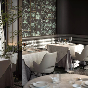 Ensemble de meubles de chambre d'hôtel de luxe de style moderne, design d'intérieur de salle d'exposition, solution unique, fournisseur de projets d'hôtels 5 étoiles - Product Image 5