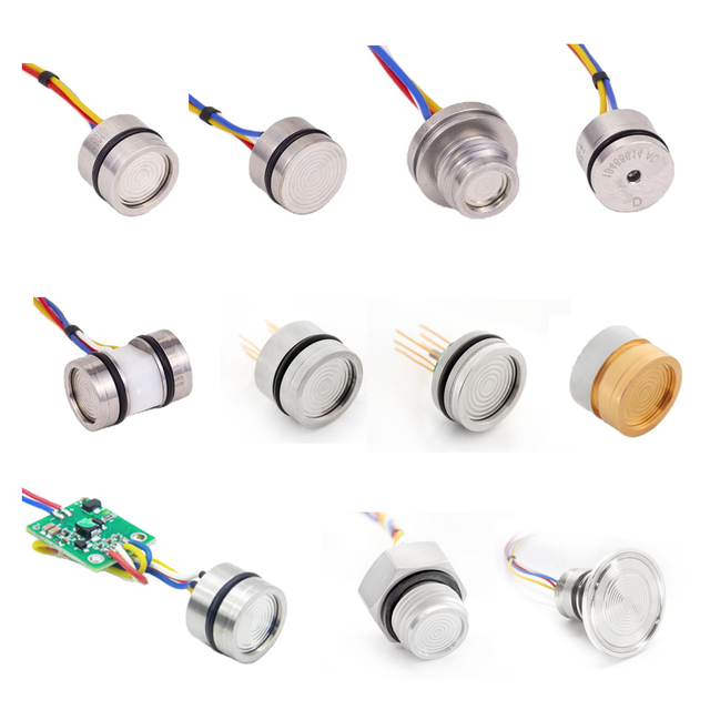 PCM10 I2c 0.5-4.5V Output 19mm Size 0.25% High Accuracy Silicon Oil Piezoresistive Pressure Sensor