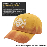 Gorra de Béisbol Deportiva Vintage Boho, Transpirable, de Secado Rápido, 100% Poliéster, con Hebilla Metálica, para Exteriores, en Oferta