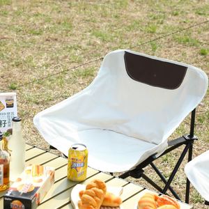 Chaise pliante portable multifonctionnelle de haute qualité avec logo personnalisé, populaire, à dossier haut, pour camping en extérieur et pêche domestique - Product Image 3