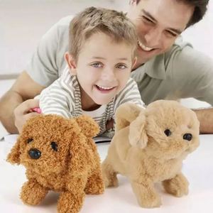 Cachorro Electrónico de Simulación, Juguete de Peluche Súper Suave, Ladra y Mueve la Cola, Control por Batería, Diseño de Dibujos Animados, Lindo, en Bolsa OPP - Product Image 2