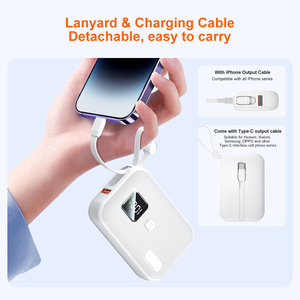 Cargador Portátil de Alta <span class=keywords><strong>Calidad</strong></span> con Llavero, Carga Rápida de 20W y 15000mAh, al <span class=keywords><strong>Mejor</strong></span> <span class=keywords><strong>Precio</strong></span> de Fábrica - Product Image 4