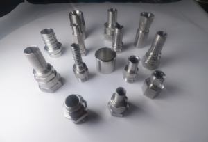 Raccords de tuyaux hydrauliques DIN 2353, acier inoxydable, connexion <span class=keywords><strong>hydraulique</strong></span> pivotante, connecteur de tuyau <span class=keywords><strong>flexible</strong></span> - Product Image 2