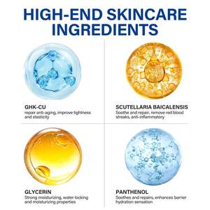 Serum Perawatan Kulit Menghidrasi Mengurangi Kerutan Mengencangkan Meningkatkan Kolagen Peptida Tembaga Anti-Penuaan GHK-Cu Peptide untuk Wajah - Product Image 3