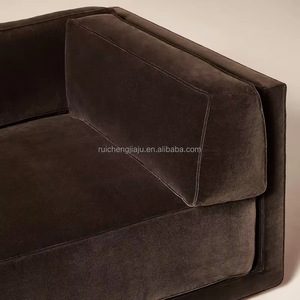 <span class=keywords><strong>Divano</strong></span> Componibile Moderno di Lusso in Velluto a 3 Pezzi, Personalizzabile, per Soggiorno - Product Image 6