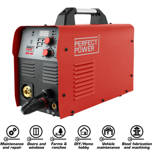 <span class=keywords><strong>M</strong></span>áquina de Soldadura <span class=keywords><strong>MIG</strong></span>/MMA de 160A con Alambre con Núcleo Fundente, Soldadura MIG160 con Gas y sin Gas, Inversor IGBT - Product Image 4