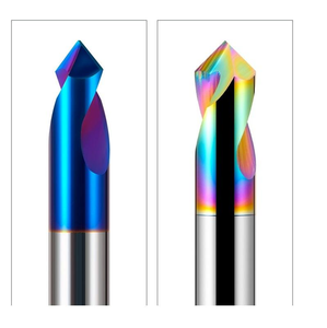 Utensile per Incisione CNC a V per Lettere su Metallo e Realizzazione di Insegne 30 45 60 Gradi - Product Image 3