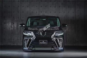 ชุดแต่ง Alphard รุ่นใหม่ สไตล์ ROWEN สำหรับอัพเกรด Alphard ประกอบด้วยกันชนหน้า-หลัง สเกิร์ตข้าง และสปอยเลอร์ - Product Image 5