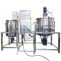 Savon liquide complet shampooing détergent crème pour le visage lotion pour le corps sauce alimentaire ketchup machine homogénéisateur ligne de production