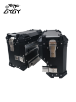 Top case latéral pour moto en alliage d'aluminium de 35 litres