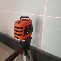 La plus nouvelle jauge de niveau laser à nivellement automatique 3D 2-360 avec ligne rouge/verte de niveau automatique