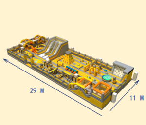 Jumpo-parque de atracciones <span class=keywords><strong>para</strong></span> niños, castillo hinchable flotante con forma de seta de agua, con un perro y <span class=keywords><strong>perros</strong></span> masculinos - Product Image 2