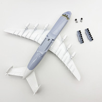Modèle d'avion Antonov AN-225 à l'échelle 1/400, 20 cm, en métal moulé sous pression, avec nez ouvrable