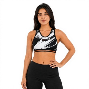 Sujetador Deportivo Sublimado para Mujer, Personalizado con Estampado, para Entrenamiento Atlético, Fitness, Gimnasio, Running, Yoga, Ropa Deportiva, Compresión - Product Image 1