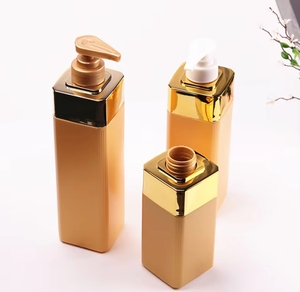Vente en gros Bouteille en plastique de shampoing vide écologique de 750ml 520ml 320ml Bouteille en plastique PE-HD de soins personnels de production en usine - Product Image 4