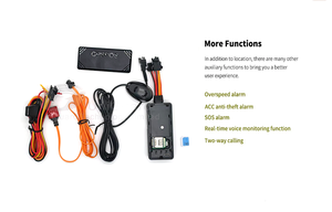 Rastreador GPS 4G para Vehículos con Informe <span class=keywords><strong>de</strong></span> Mantenimiento, Recordatorio <span class=keywords><strong>de</strong></span> Kilometraje y <span class=keywords><strong>Seguro</strong></span>, Alerta por Correo Electrónico, Sistema <span class=keywords><strong>de</strong></span> Gestión <span class=keywords><strong>de</strong></span> Flotas GT06L - Product Image 3