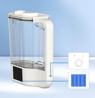 Générateur d'eau hydrogénée de grande capacité 2L, technologie de séparation d'hydrogène et d'oxygène SPE PEM, bouilloire électrique froide pour usage domestique