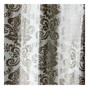 Offre Spéciale pas cher haute qualité préférentiel <span class=keywords><strong>Jacquard</strong></span> couleur unie rideaux occultants rideaux pour <span class=keywords><strong>le</strong></span> salon - Product Image 4