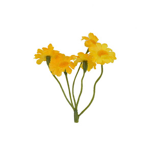 Artificial Chamomile Daisy Flowers <b>Silk</b> Flower Heads For Graduation Wedding Props And Home Decorations High Simulation Reusable - Product Image 5