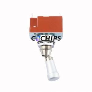 S1AL Toggle Switch Through hole Component (THT) Switch Single Pole Single Throw 125V 30V Cylindrical Knob - Product Image 2